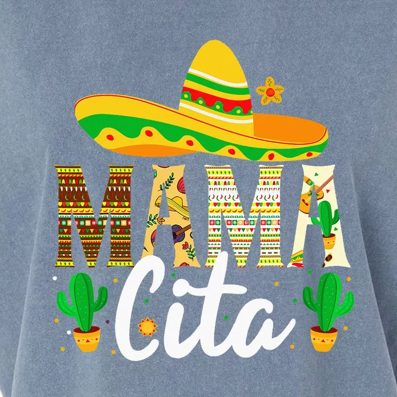 Mamacita Cinco De Mayo 5 De Mayo Cactus Fiesta Garment-Dyed Women's Muscle Tee