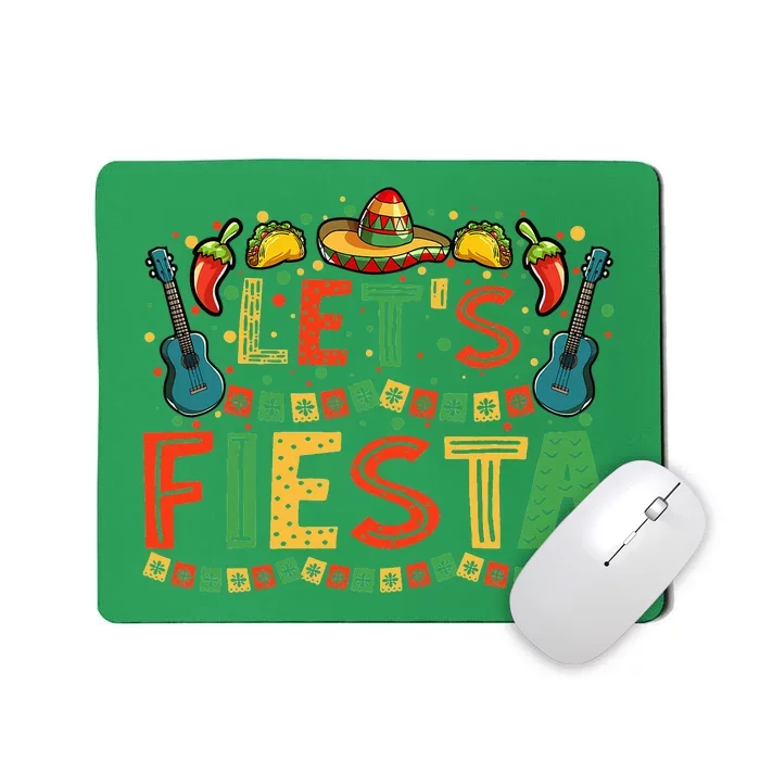 Mexican Cinco de Mayo Fiesta Sombrero Mousepad