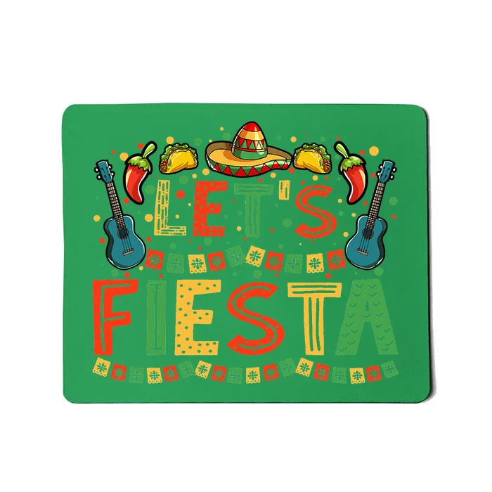 Mexican Cinco de Mayo Fiesta Sombrero Mousepad