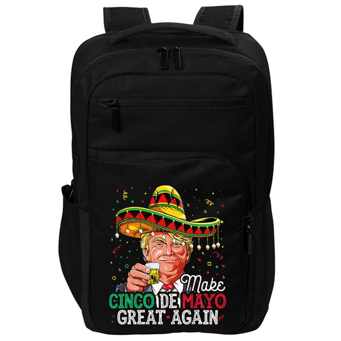 Make Cinco De Mayo Great Again Trump Sombrero Impact Tech Backpack