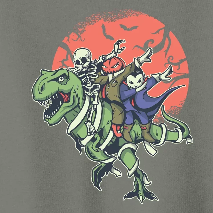 Monster Cartoons Dabbing Toddler T-Shirt