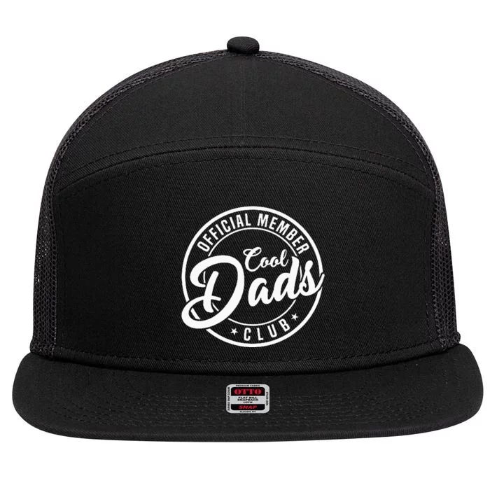 Member Cool Dads Club 7 Panel Mesh Trucker Snapback Hat