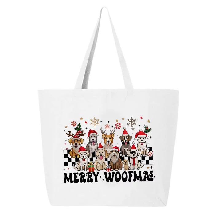 Merry Christmas Dog Santa Dog Lover 25L Jumbo Tote