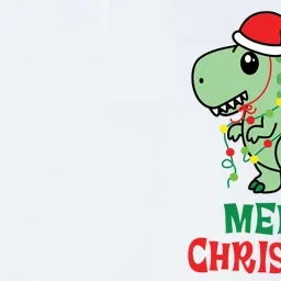 Merry Christmas Dino Holiday Softstyle Adult Sport Polo