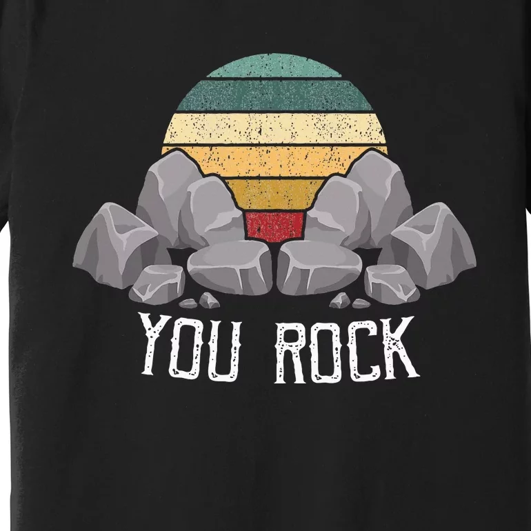 Mineral Collecting Design For Crystal Rock Premium T-Shirt