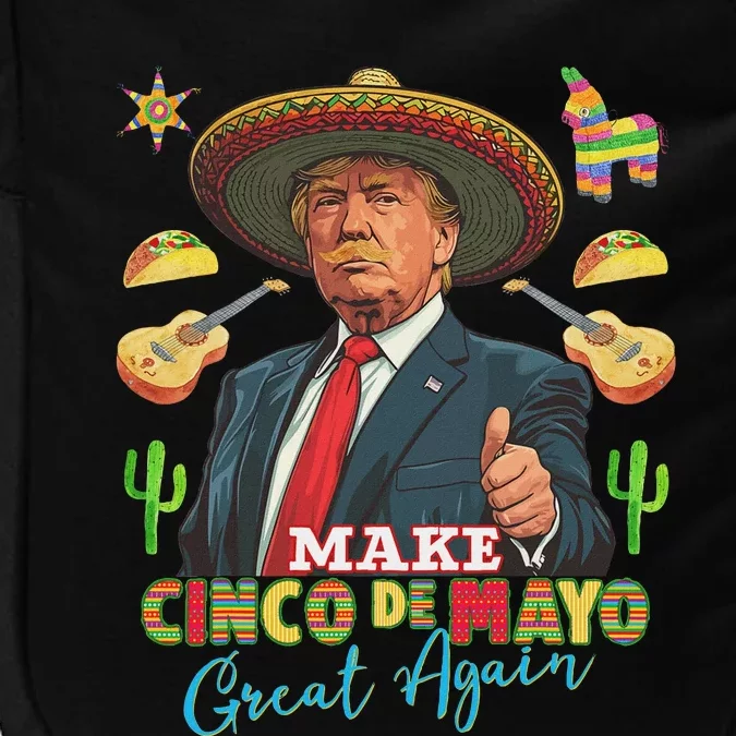 Make Cinco De Mayo Great Again: Trump 2024 Design Impact Tech Backpack