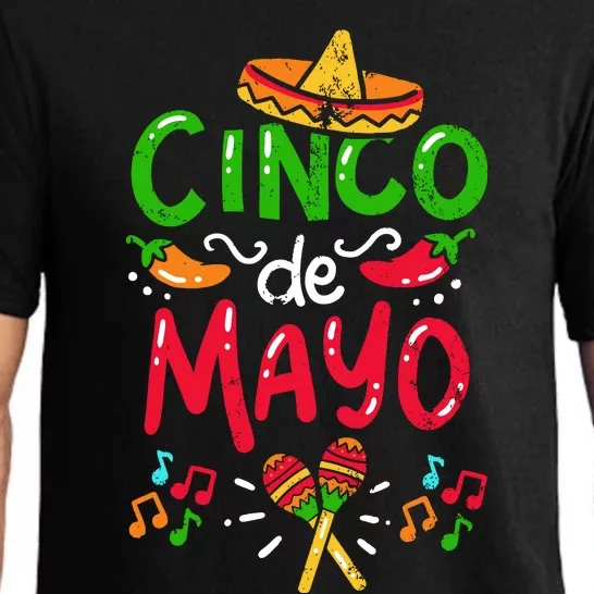 Mexican Cinco De Mayo Pajama Set