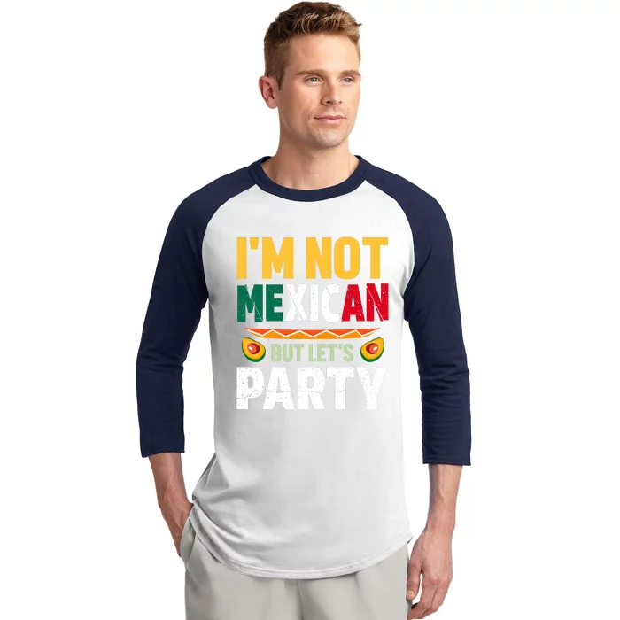 Mexican Cinco De Mayo T Baseball Sleeve Shirt