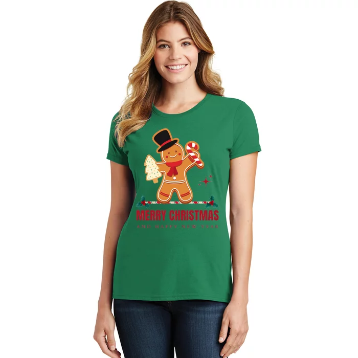 Merry Christmas Deer Women's T-Shirt