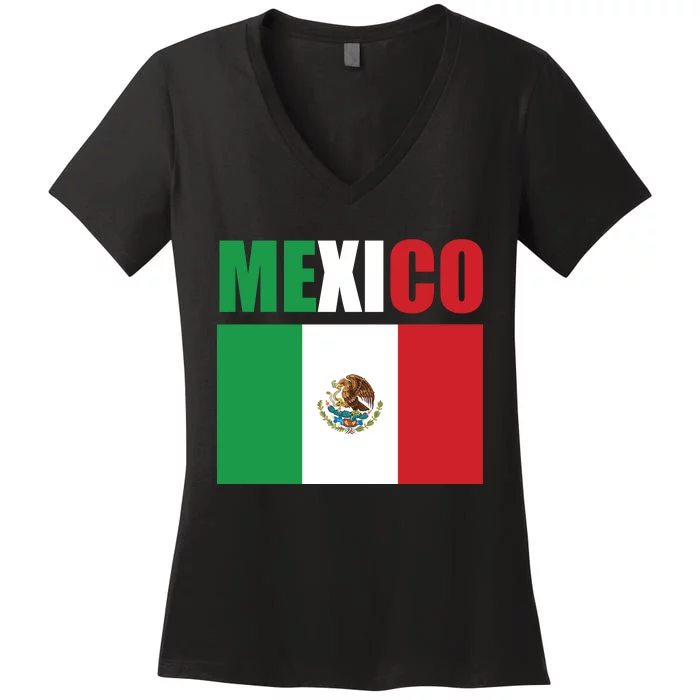 Mexico Cinco De Mayo T Women's V-Neck T-Shirt