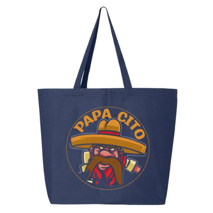 Mexican Cinco De Mayo Party Papa Cito Gift 25L Jumbo Tote