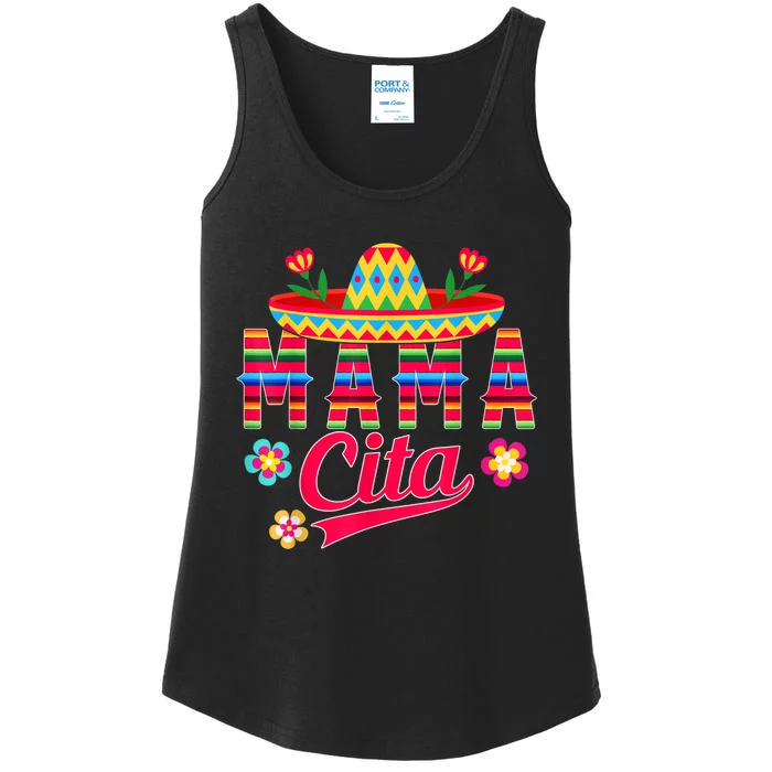 Mamacita Cinco De Mayo 5 De Mayo Cactus Fiesta Mexican Women Ladies Essential Tank