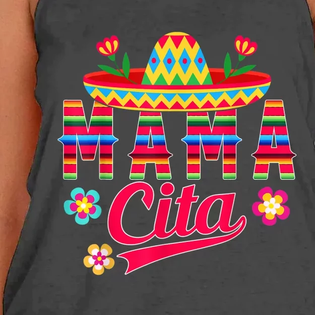 Mamacita Cinco De Mayo 5 De Mayo Cactus Fiesta Mexican Women Women's Knotted Racerback Tank