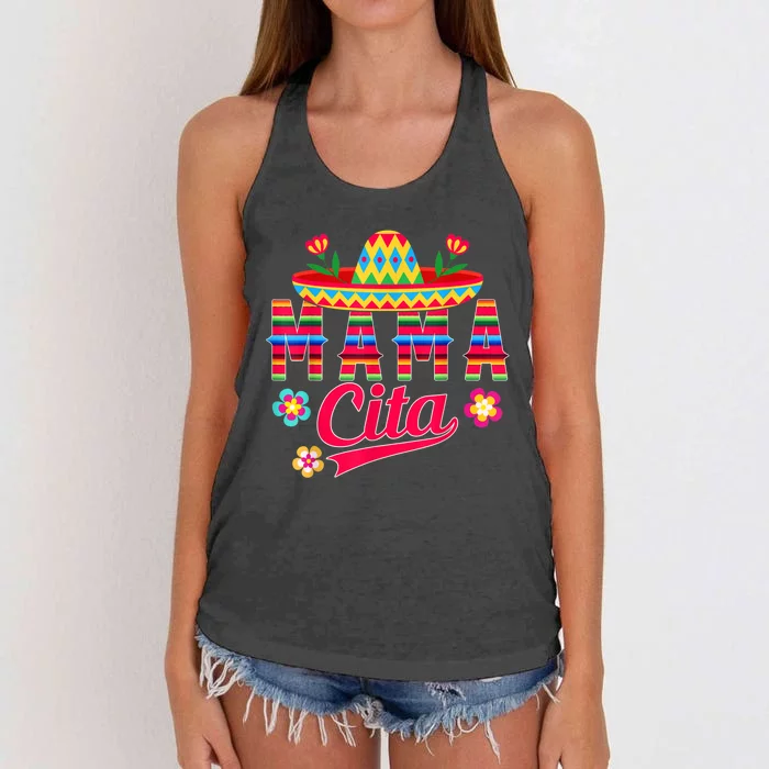 Mamacita Cinco De Mayo 5 De Mayo Cactus Fiesta Mexican Women Women's Knotted Racerback Tank