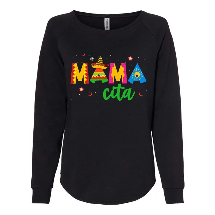 Mamacita Cinco De Mayo Sombrero mom Fiesta Squad Womens California Wash Sweatshirt