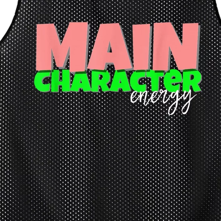 Main Character Energy SMH Specialties Mesh Reversible Basketball Jersey Tank