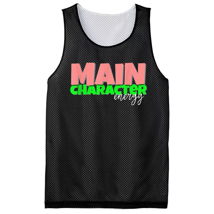 Main Character Energy SMH Specialties Mesh Reversible Basketball Jersey Tank