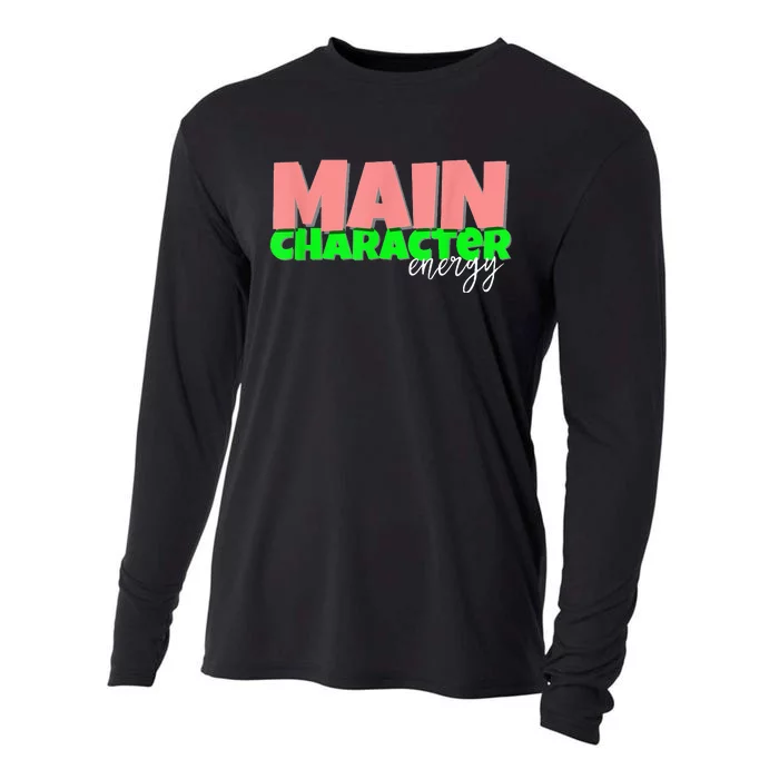 Main Character Energy SMH Specialties Cooling Performance Long Sleeve Crew