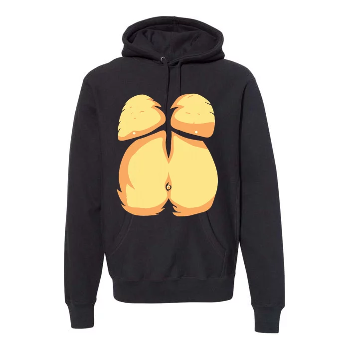 Monkey Costume Easy Lazy Halloween Premium Hoodie