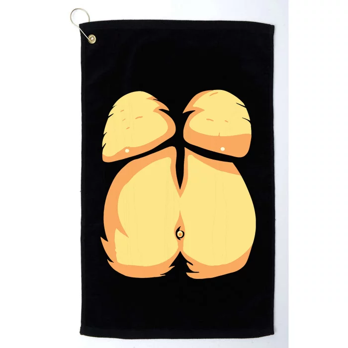 Monkey Costume Easy Lazy Halloween Platinum Collection Golf Towel