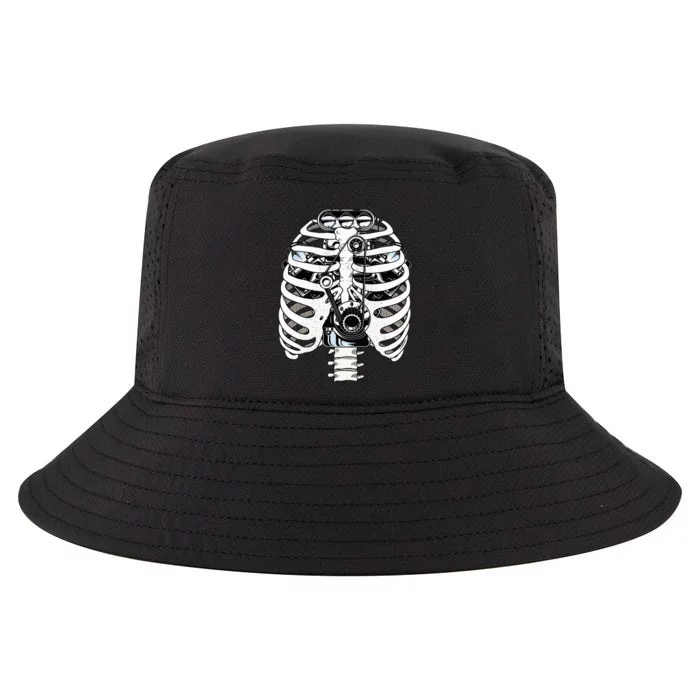 Mechanic Car Engineer Skeleton Mechanics Cool Comfort Performance Bucket Hat