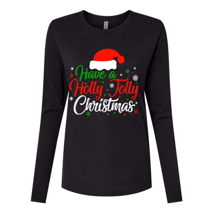 Merry Christmass Essential, Christmass Essential Womens Cotton Relaxed Long Sleeve T-Shirt