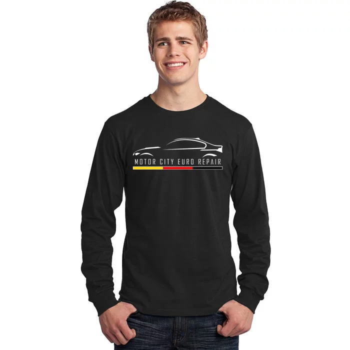 Motor City Euro Repair Tall Long Sleeve T-Shirt