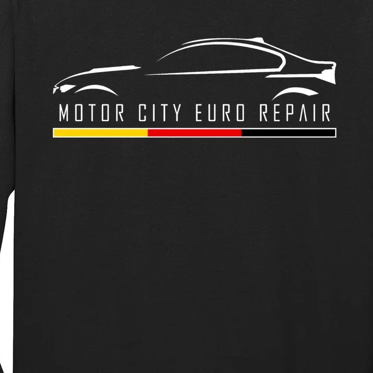 Motor City Euro Repair Tall Long Sleeve T-Shirt