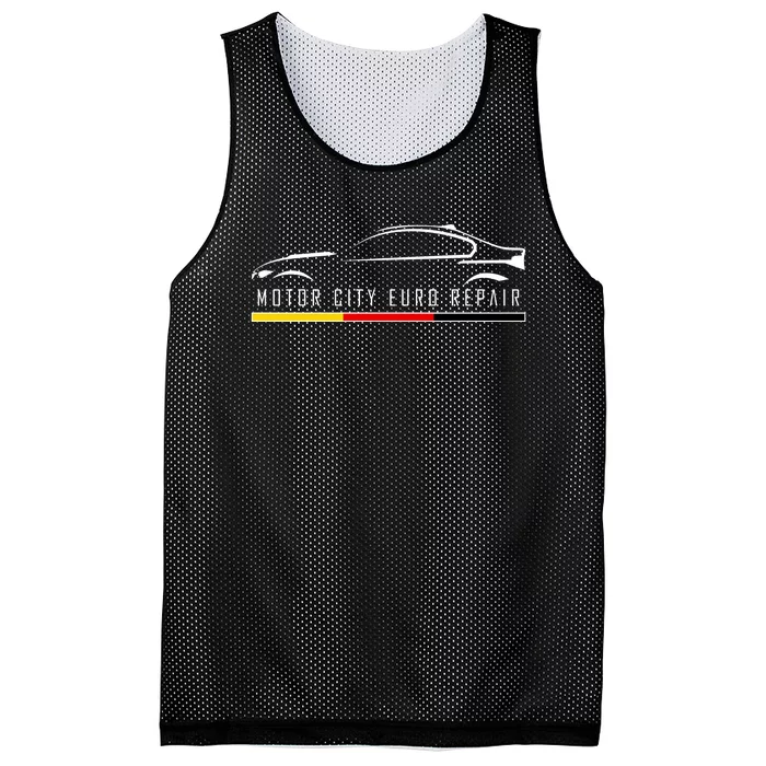 Motor City Euro Repair Mesh Reversible Basketball Jersey Tank