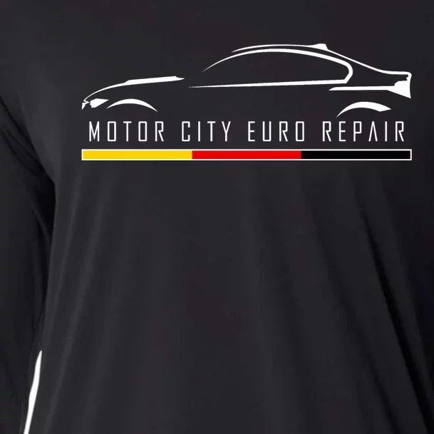 Motor City Euro Repair Cooling Performance Long Sleeve Crew