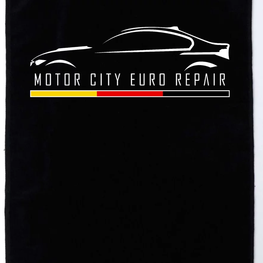 Motor City Euro Repair Platinum Collection Golf Towel