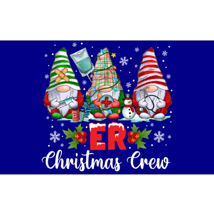 Merry Christmas Er Nurse Squad Gnomies Nursing Xmas Gnome Great Gift Bumper Sticker