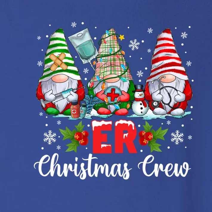 Merry Christmas Er Nurse Squad Gnomies Nursing Xmas Gnome Great Gift Toddler Long Sleeve Shirt