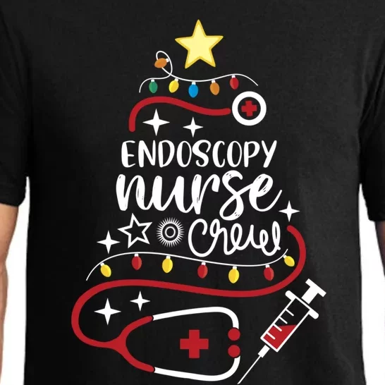 Merry Christmas Endoscopy Nursing Gift Endoscopy Nurse Crew Cool Gift Pajama Set