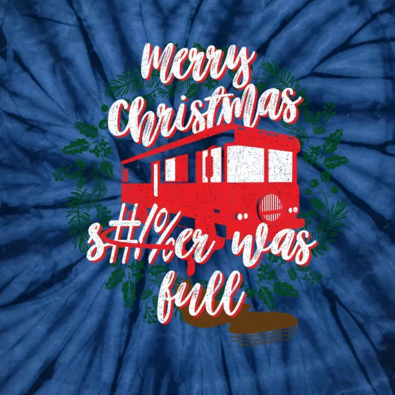 Merry Christmas &#!%Er Was Bull Tie-Dye T-Shirt