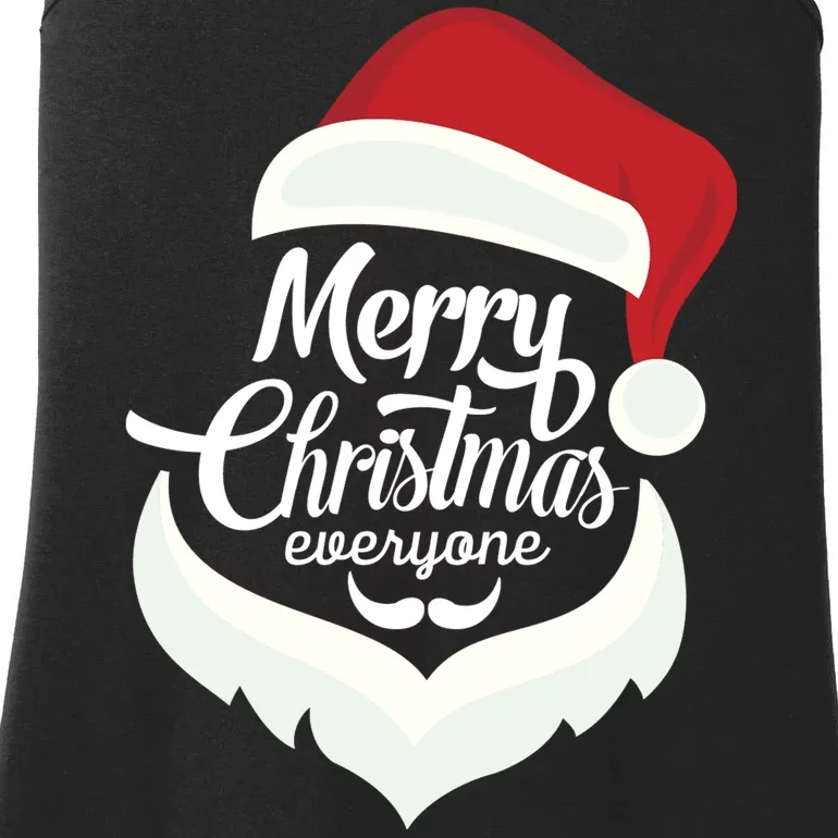 Merry Christmas Everyone Ladies Essential Tank