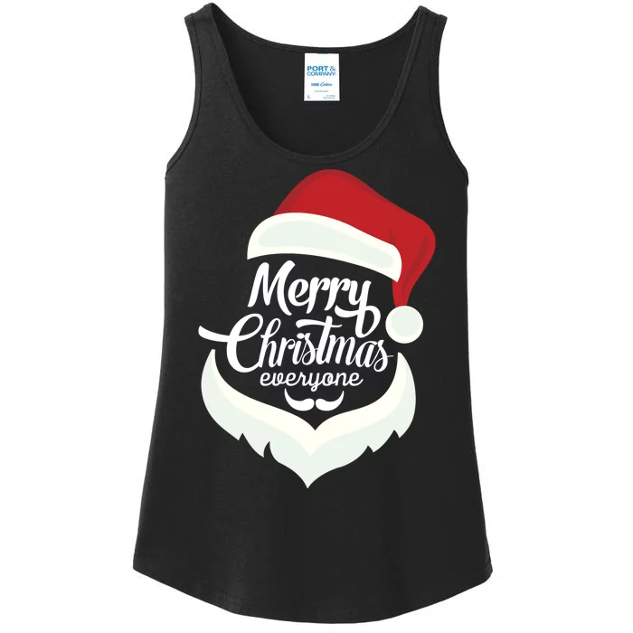 Merry Christmas Everyone Ladies Essential Tank