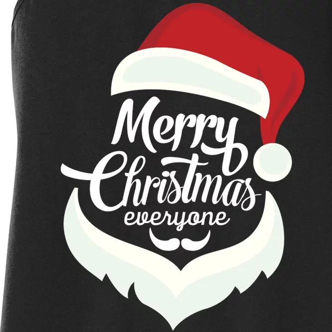 Merry Christmas Everyone Women's Racerback Tank