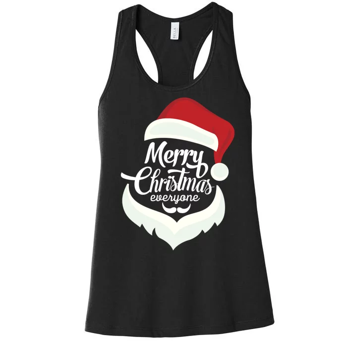 Merry Christmas Everyone Women's Racerback Tank