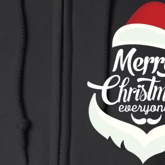 Merry Christmas Everyone Full Zip Hoodie