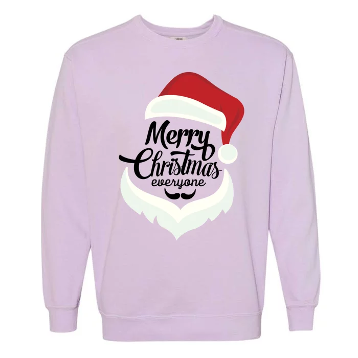 Merry Christmas Everyone Garment-Dyed Sweatshirt