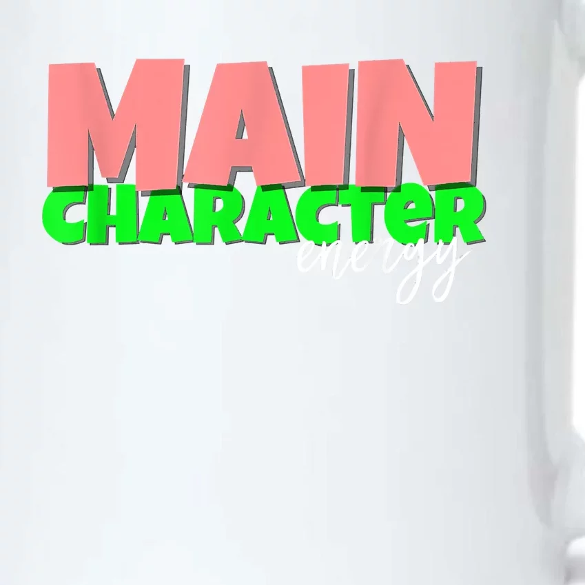 Main Character Energy SMH Specialties Black Color Changing Mug