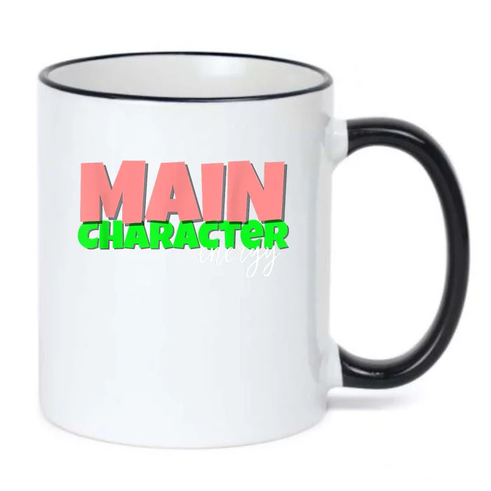 Main Character Energy SMH Specialties Black Color Changing Mug