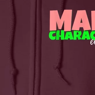 Main Character Energy SMH Specialties Full Zip Hoodie