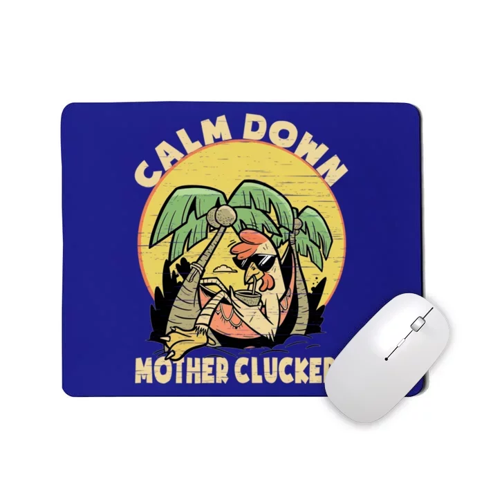 Mother Cluckers Funny Chicken Daddy Cute Gift Mousepad