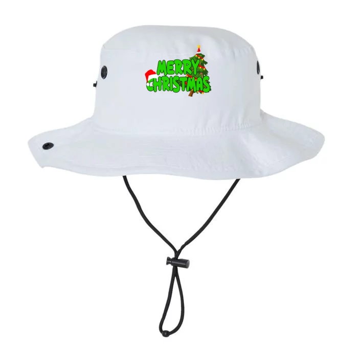 Merry Christmas Festive Holiday Legacy Cool Fit Booney Bucket Hat