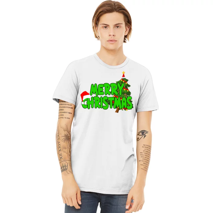 Merry Christmas Festive Holiday Premium T-Shirt