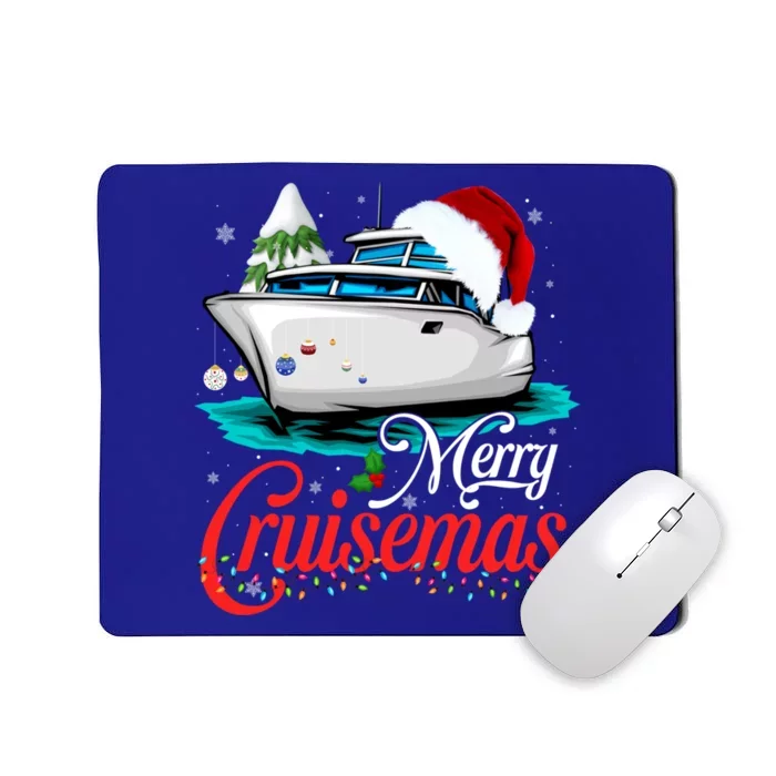 Merry Cruisemas Funny Cruise Ship Family Christmas Funny Gift Meaningful Gift Mousepad