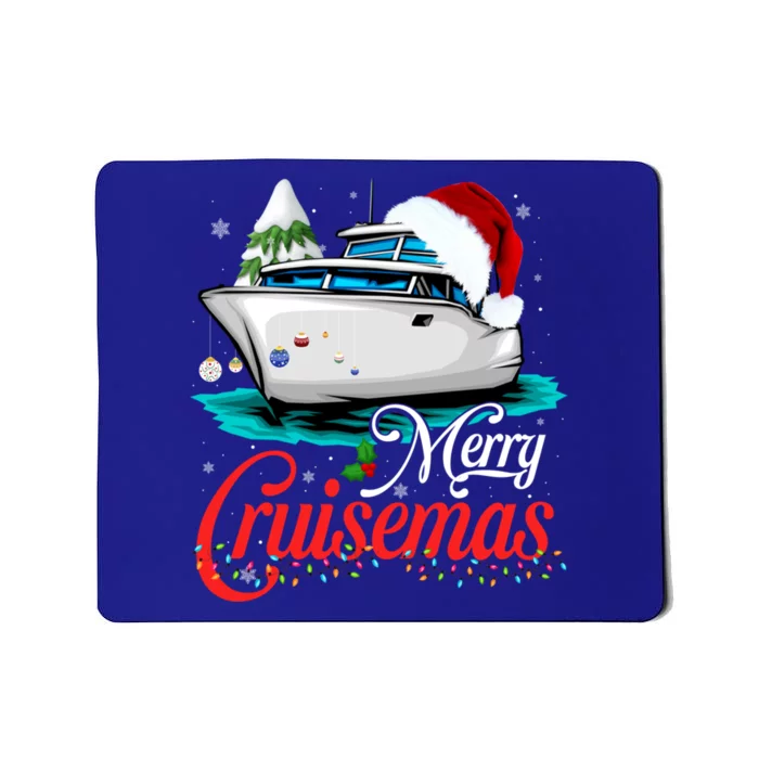 Merry Cruisemas Funny Cruise Ship Family Christmas Funny Gift Meaningful Gift Mousepad