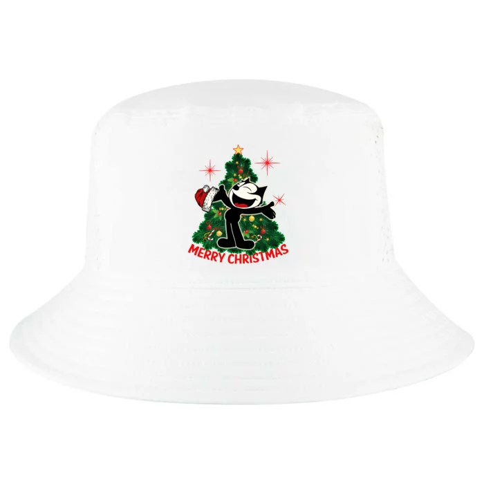 Merry Christmas Felix! Felix Classic Holiday Joy Xmas Tree Cool Comfort Performance Bucket Hat